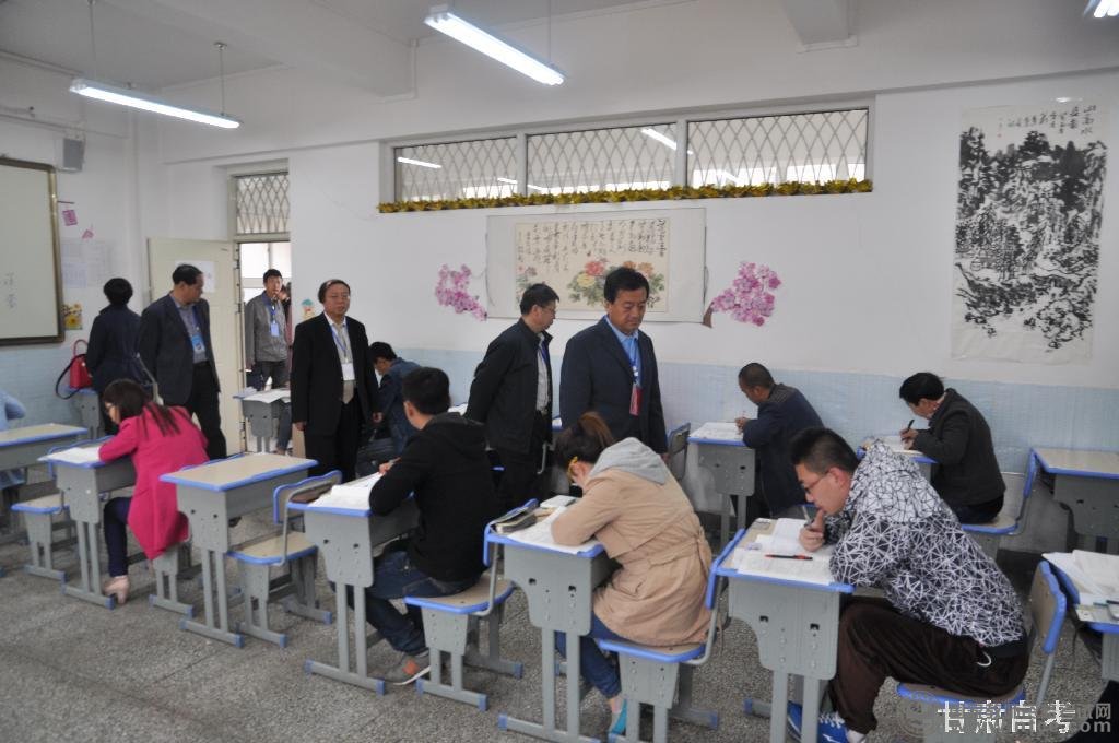 甘肃2015年上半年教师资格证课程考试平稳结束