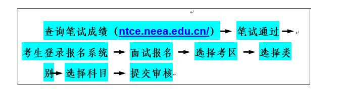 上海2018下半年国家教师资格考试面试公告