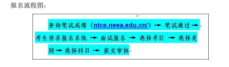 上海市2019下半年中小学教资面试公告