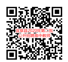 湖南郴州宜章县2020招聘高中教师114人公告（第二批）